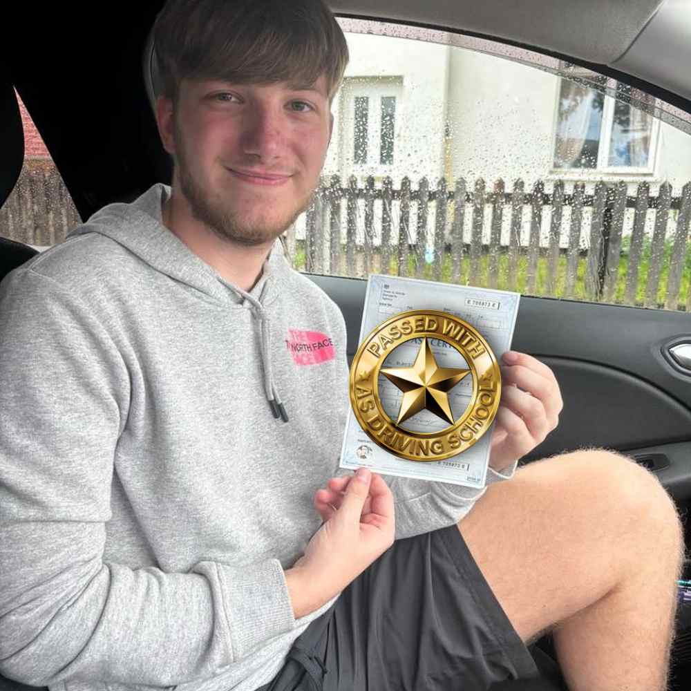 Passed with Us: Driving Lessons Eastham, lessons for beginners, high pass rate, package deals, and qualified instructors. Book now for success.