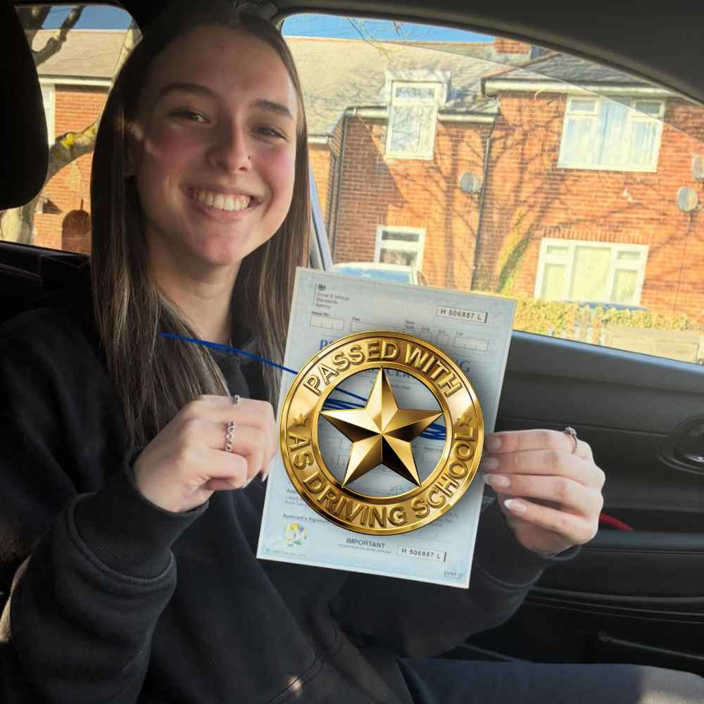 Passed with Us: Driving Lessons Eastham, package deals, qualified instructors, and lessons for beginners. Book now to pass your test.